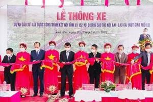 Nhiều công trình chào mừng 75 năm Ngày thành lập Đảng bộ tỉnh Lào Cai