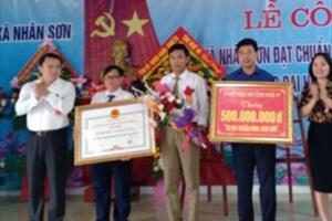 Nghệ An: Xã Nhân Sơn (Đô Lương) đạt chuẩn nông thôn mới
