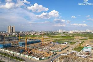 Hé lộ tiến độ thi công khu đô thị Kim Chung - Di Trạch