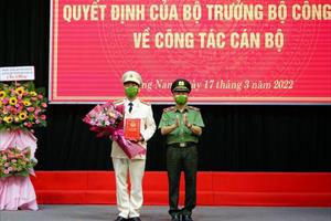 Thư ký Thứ trưởng Bộ Công an được điều động làm Phó Giám đốc Công an tỉnh Quảng Nam