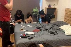 Quảng Ninh bắt giữ 8 thanh niên sử dụng ma túy tại chung cư