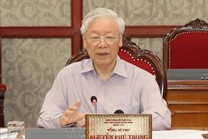 Tổng Bí thư Nguyễn Phú Trọng động viên Đảng bộ, chính quyền và nhân dân TP.HCM