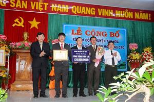 Hòa Đồng: Mốc son xây dựng xã NTM nâng cao
