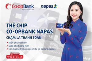 Co-opBank miễn phí chuyển đổi và phát hành thẻ chip Co-opBankNapas