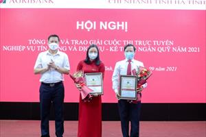 Agribank Chi nhánh tỉnh Hà Tĩnh tổ chức thành công các cuộc thi tìm hiểu nghiệp vụ