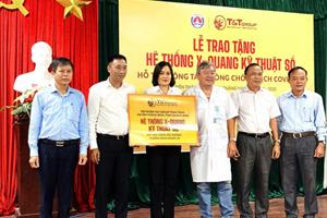 T&T Group tặng hệ thống X-quang cho huyện Thăng Bình