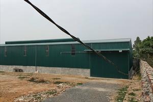 Công ty TNHH Phát Lộc Tài dựng nhà xưởng không phép trên đất của Bộ Y tế
