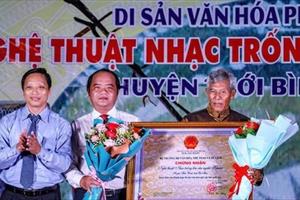 Cà Mau công bố Danh mục di sản phi vật thể Nhạc Trống lớn của người Khmer
