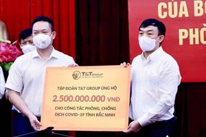 T&T ủng hộ 1.000 tấn gạo và 5 tỷ đồng tiếp sức cho Bắc Ninh, Bắc Giang chống dịch