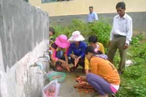 Tiếp tục hành động để nhiều người dân nông thôn Quảng Ngãi được dùng nước sạch