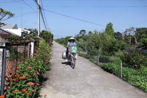 Huyện Vĩnh Thạnh: Sẽ sớm về đích nông thôn mới
