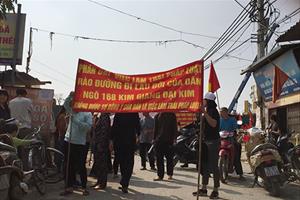 Giải phóng mặt bằng tại ngõ 168 Nguyễn Xiển: Phản đối có hợp pháp?