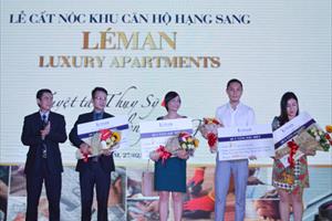 Chính thức làm lễ cất nóc Khu căn hộ cao cấp Léman Luxury Apartments