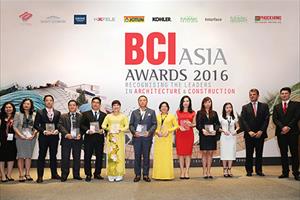 Phúc Khang được vinh danh Top Ten Developers 2016 - BCI Asia Awards 2016