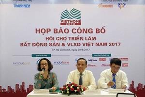 Hơn 500 gian hàng tham gia sự kiện Viethome Expo 2017
