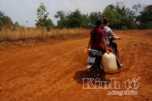 Đắk Lắk: Người dân thiếu nước sinh hoạt nghiêm trọng