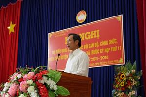 Đoàn Đại biểu Quốc hội tỉnh Bình Phước tiếp xúc cử tri tại huyện Hớn Quản
