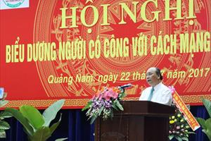 Thủ tướng Chính phủ dự Hội nghị biểu dương người có công với cách mạng tại Quảng Nam