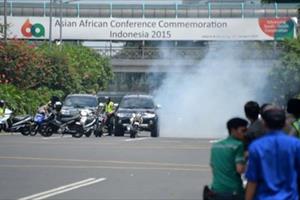 Xảy ra nổ lớn liên tiếp và đấu súng giữa thủ đô Indonesia