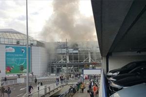 Nổ lớn tại sân bay Brussel (Bỉ), 17 người thiệt mạng