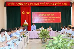 Phó Thủ tướng Trịnh Đình Dũng chủ trì Hội nghị giao ban công tác ứng phó hạn hán, xâm nhập mặn