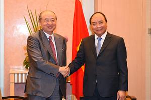 Thủ tướng Nguyễn Xuân Phúc tiếp Chủ tịch, Tổng Giám đốc điều hành Tập đoàn Mitsubishi