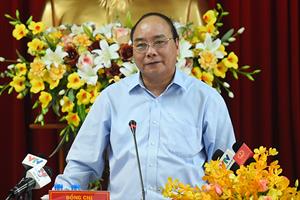 Thủ tướng Nguyễn Xuân Phúc làm việc với tỉnh Vĩnh Long