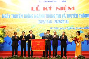 Chủ tịch Quốc hội Nguyễn Thị Kim Ngân dự Lễ kỷ niệm Ngày truyền thống Ngành Thông tin và Truyền thông