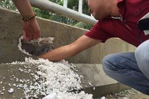 Sở GTVT Hà Nội phản hồi vụ “bê tông lót xốp ở cầu vượt sông”