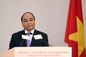 Thủ tướng dự Diễn đàn Kinh doanh và Đầu tư Hongkong – Việt Nam