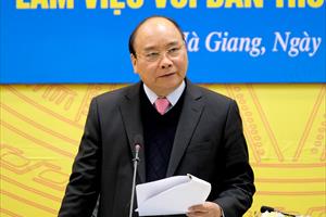 Thủ tướng: Cần tìm nguồn lực giúp Hà Giang phát triển hạ tầng