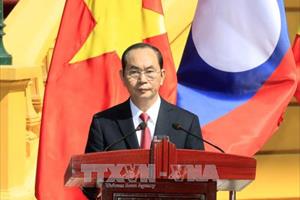 Phát biểu của Chủ tịch nước về Năm Đoàn kết Hữu nghị Việt-Lào