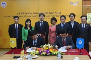 PVcomBank ký thỏa thuận hợp tác với Trường Đại học Kinh tế Quốc dân