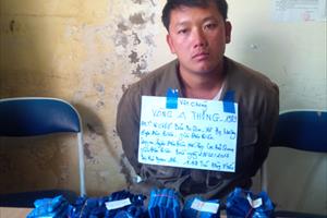Điện Biên: Bắt đối tượng mang theo 22.000 viên ma túy tổng hợp