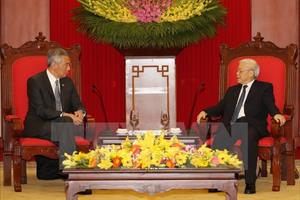 Singapore coi trọng thúc đẩy quan hệ Đối tác chiến lược với Việt Nam