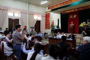 Toàn cảnh cuộc đối thoại giữa Chủ tịch Hà Nội và người dân Đồng Tâm