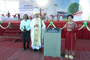 Phú Yên: Thánh lễ đặt viên đá đầu tiên xây dựng nhà thờ Sơn Nguyên