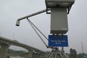 Lắp đặt camera quản lý và giám sát tàu trên sông Hồng