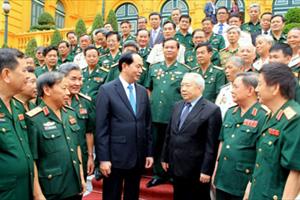 Chủ tịch nước gặp mặt cựu quân tình nguyện Việt Nam giúp Campuchia