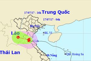 Thông tin mới nhất về cơn bão số 2 trên vùng núi Nghệ An - Hà Tĩnh