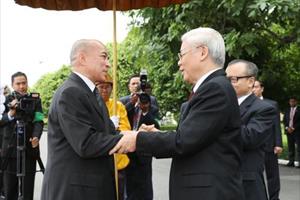 Tổng Bí thư Nguyễn Phú Trọng kết thúc chuyến thăm Vương quốc Campuchia