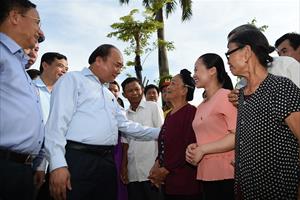 Thủ tướng thăm và làm việc tại tỉnh Hà Tĩnh