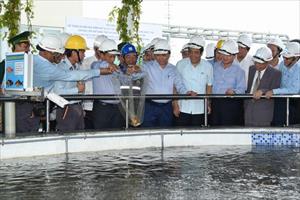 Thủ tướng thị sát hệ thống xử lý nước thải tại Formosa Hà Tĩnh