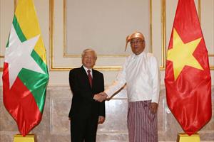 Tổng Bí thư kết thúc tốt đẹp chuyến thăm cấp Nhà nước Myanmar