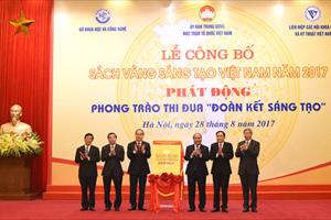 Thủ tướng dự Lễ công bố Sách Vàng Sáng tạo Việt Nam