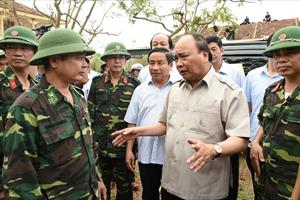 Thủ tướng yêu cầu Hà Tĩnh sớm khắc phục hậu quả bão số 10