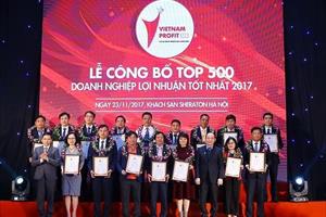 PV GAS được vinh danh trong Bảng xếp hạng VNR500 năm 2017