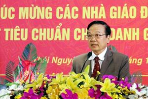 Đại học Thái Nguyên tổ chức Lễ kỷ niệm Ngày Nhà giáo Việt Nam