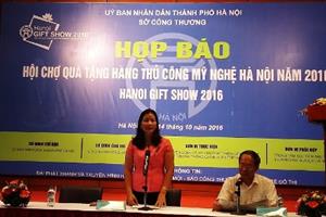 Hội chợ quà tặng hàng thủ công mỹ nghệ Hà Nội năm 2016