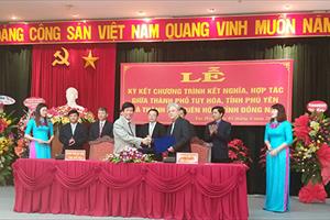TP. Tuy Hòa (Phú Yên) và Biên Hòa (Đồng Nai): Ký giao ước kết nghĩa, hợp tác